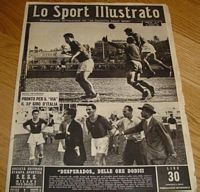 asr - novara 2-1 maggio 1950